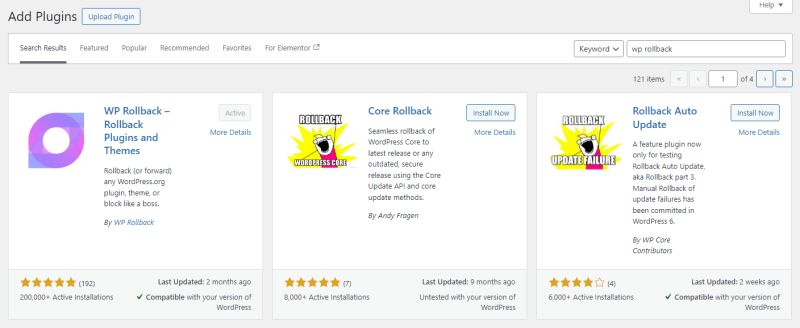 How To Rollback Plugin Version On Wordpress Site Rollback Downgrade Plugin Version Without - Premium Dark Art Gallery - High Resolution