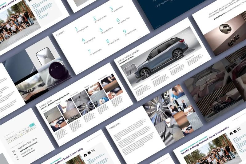 Modern Powerpoint Template For Nio Christiaan Muller - Stunning Vintage Texture - Mobile