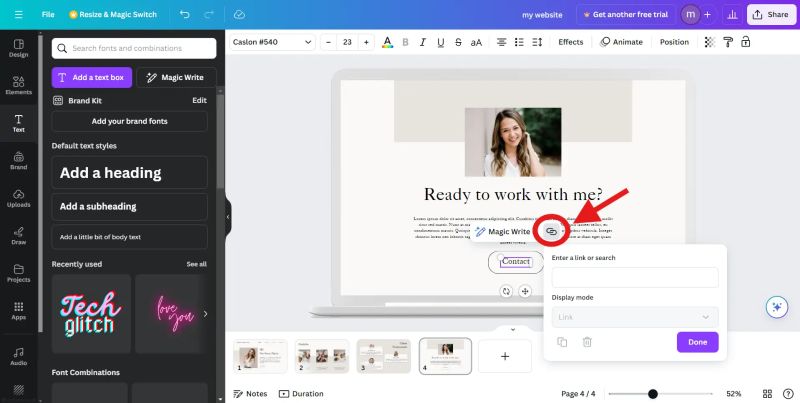 Create Website On Canva Step By Step Tutorial Easy - Ultra HD Vintage Wallpapers for Desktop