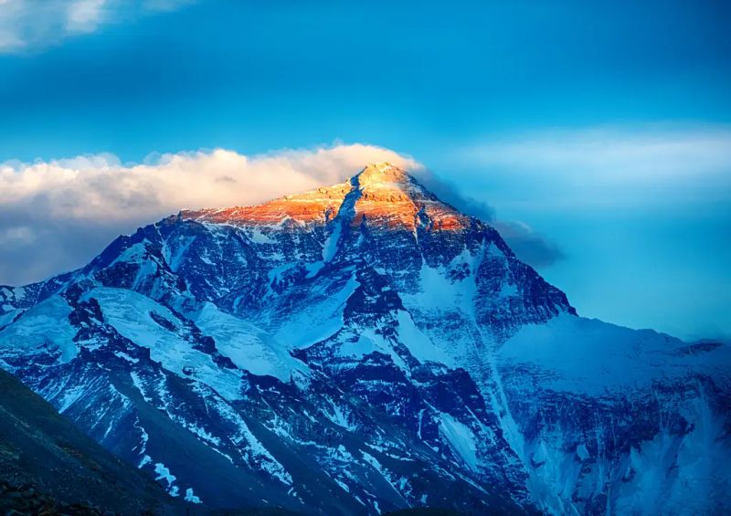 Why Everest Everest - Modern Geometric Picture - Mobile