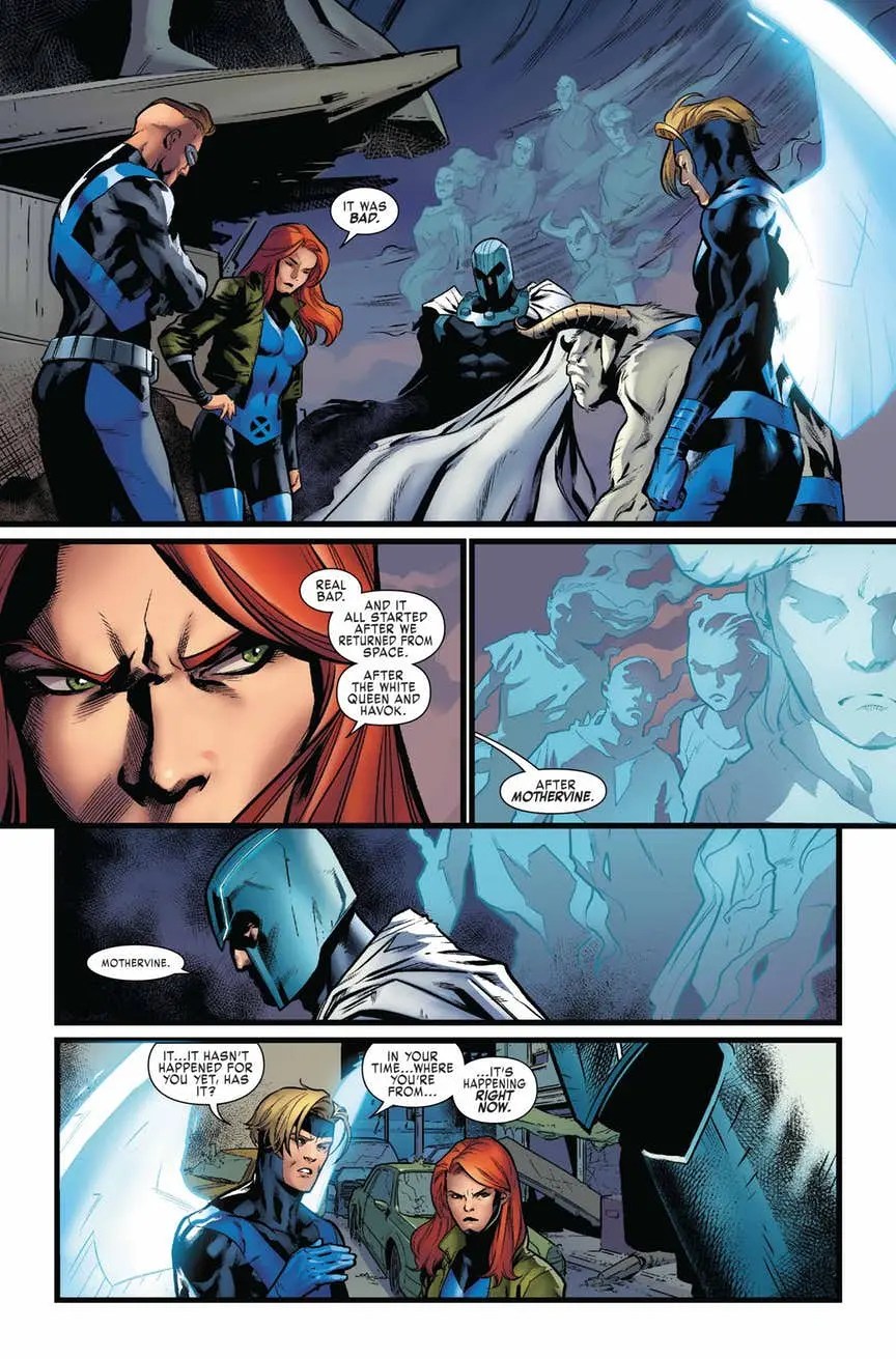 Cyclops Has A Richard Spencer Haircut In X Men Blue 34 Preview