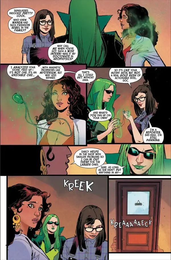 Preview Scarlet Witch 3 Comic Vine - Elegant Colorful Background - Mobile