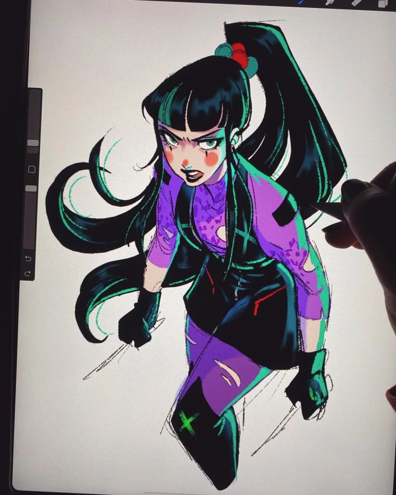 Sweeney Boo Comic Artist The Most Popular Comic Art By Sweeney Boo - Best Light Wallpapers in Retina