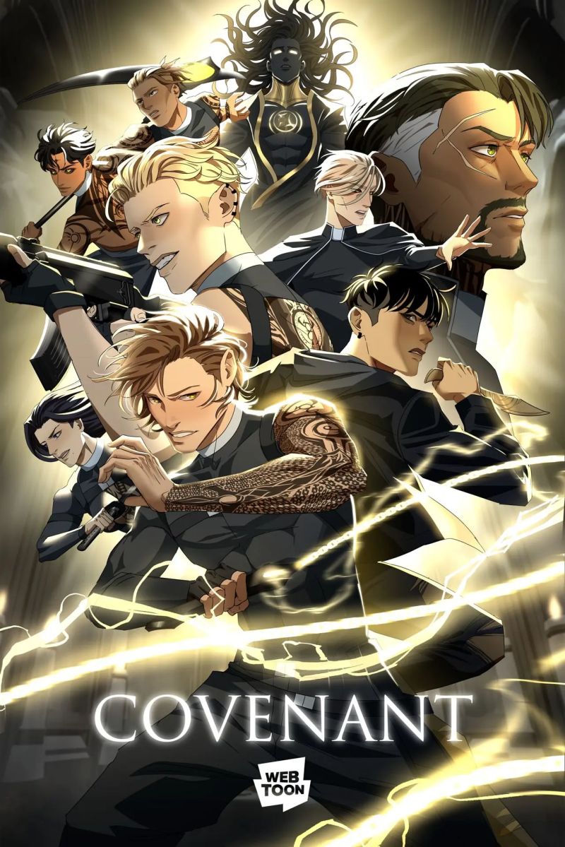 Aaron Covenant Line Webtoon - Dark Image Collection - Ultra HD Quality