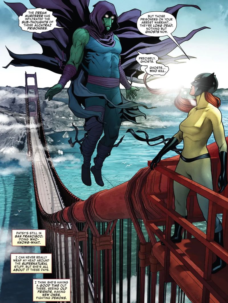 Hellcat Patsy Walker Characters Marvel - High Quality Space Pattern - High Resolution