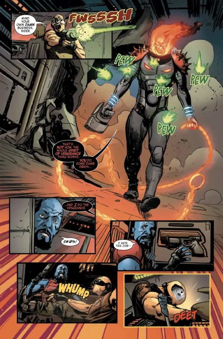 Cosmic Ghost Rider Vol 1 4 Punisher Comics - Premium Landscape Picture Gallery - Full HD