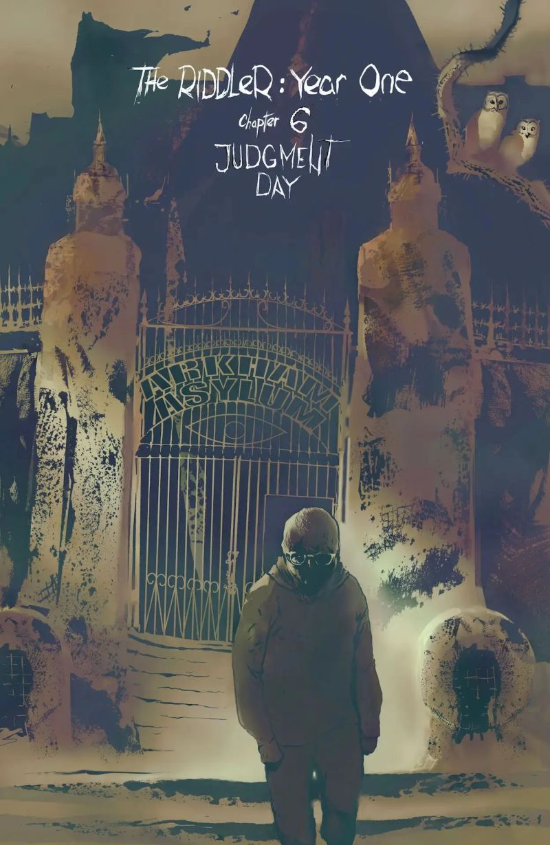 The Riddler Year One 6 Dc - Stunning Space Texture - Ultra HD