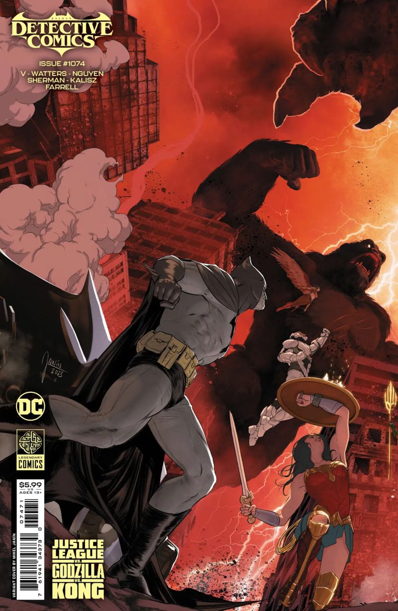 Detective Comics 1074 Preview - Classic Dark Design - 8K