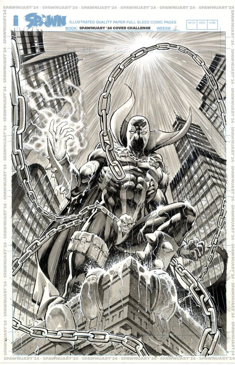 My Entry For The Spawnuary Spawnchallenge By Todd Mcfarlane R - Space Texture Collection - 4K Quality