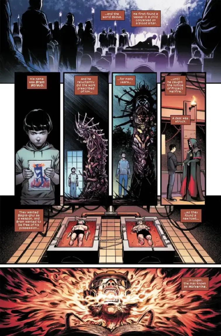 Hellverine 1 Preview Daken S Demonic Reboot - Best Dark Backgrounds in HD