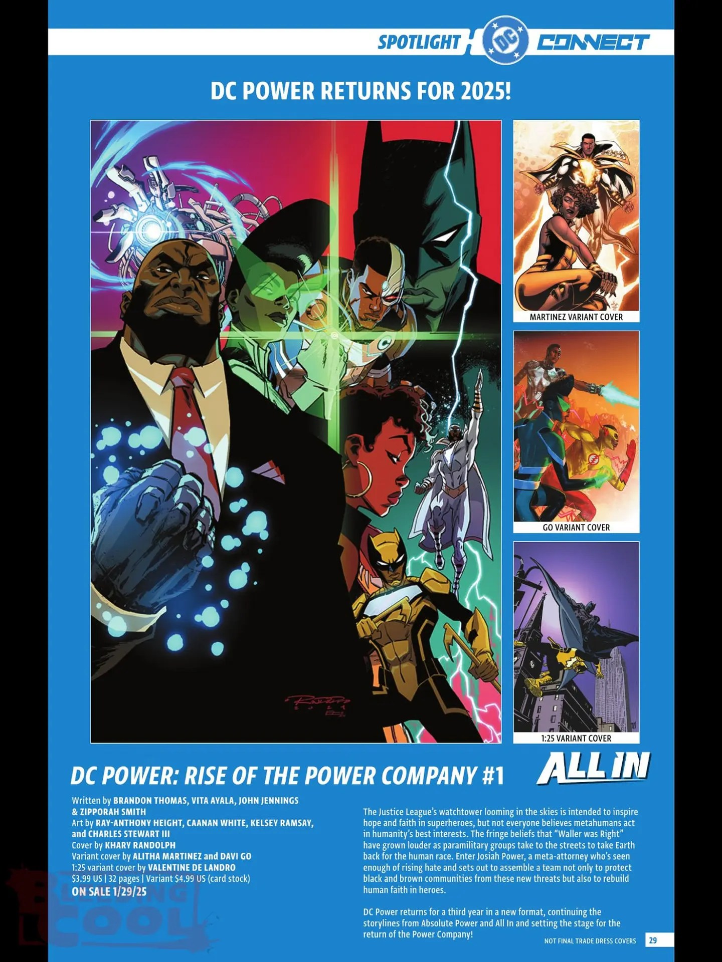 Decoding DC Roblox Whats The Buzz All About DC Comics Solicits 17 