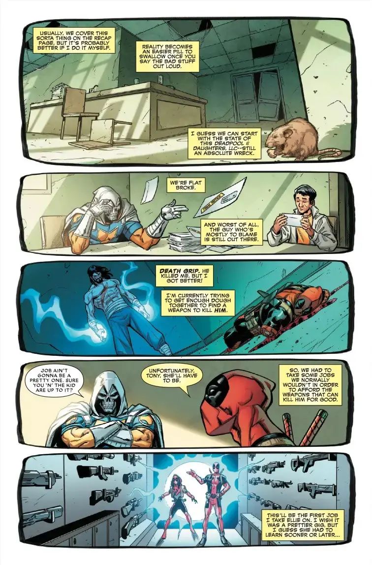 Deadpool 11 - Abstract Designs - Premium Desktop Collection