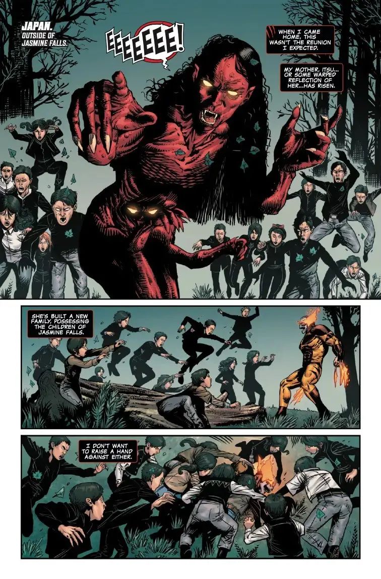 Hellverine 4 Preview Daken Confronts His Daddy Issues - Premium Light Art Gallery - 8K