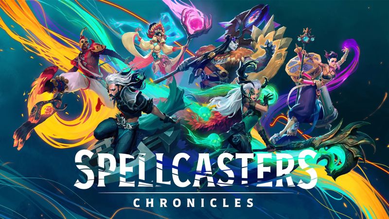 Closed Beta Spellcasters - High Resolution City Illustrations for Desktop