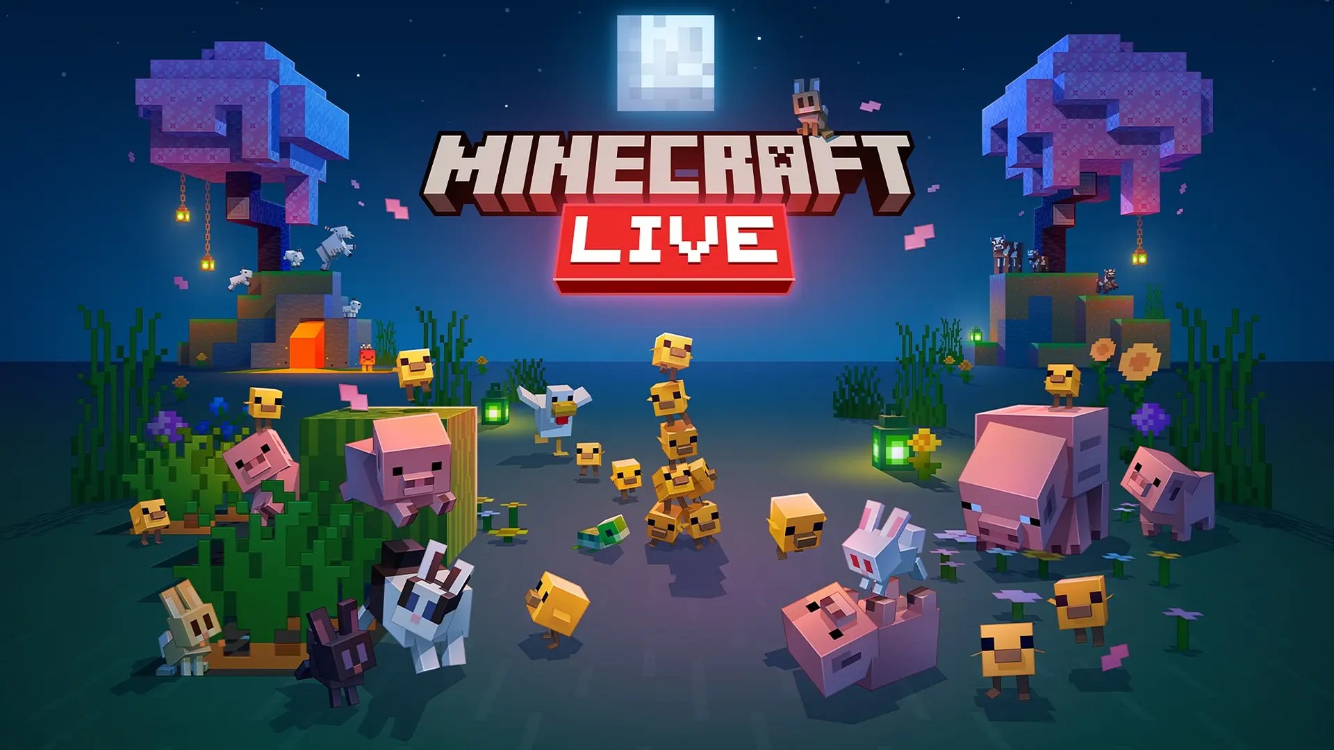 Minecraft Live 2026 Reveals A New Theme Park A Sequel And More Minecraft Live 2026 Night Art 