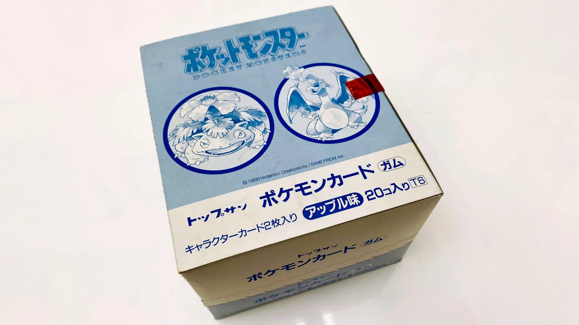 Original japanese pokémon booster box on auction at comics connect