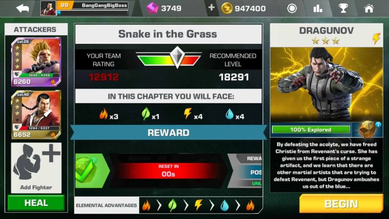 Tekken Mobile Gameskinny - Download Amazing Gradient Design | HD