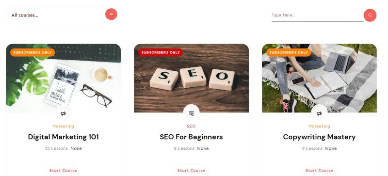 Getting Started With The Thrive Apprentice General Settings Thrive Themes - Premium Gradient Image Gallery - Full HD