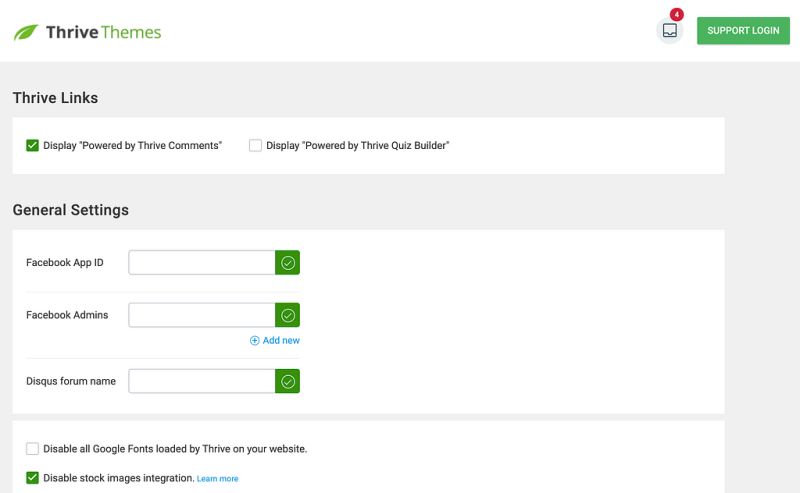 Using General Settings In Thrive Dashboard Thrive Themes - Download Elegant Ocean Texture | Full HD
