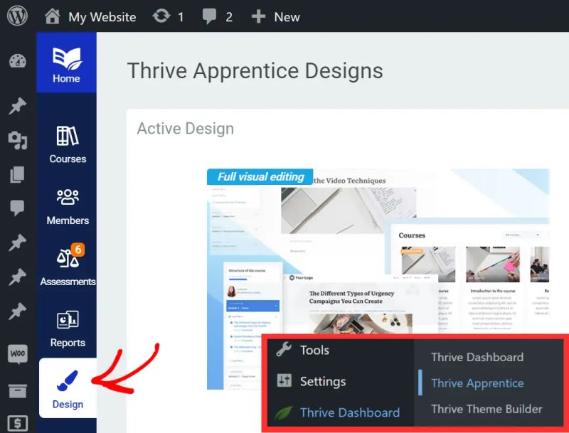 Refreshing Templates In Thrive Apprentice After Adding Assessments - Download Artistic Landscape Pattern | Ultra HD