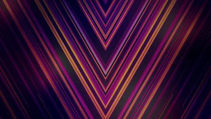 Linear Wave Countdown - Premium Mountain Pattern Gallery - Mobile