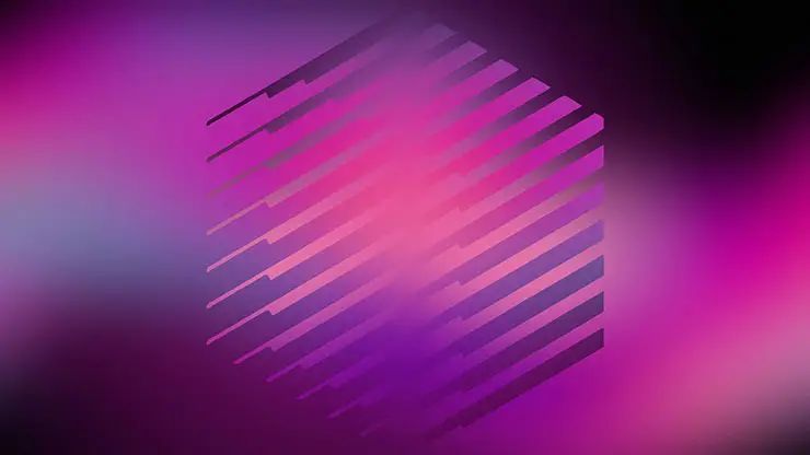 Gradient Light Offering Motion Video Background - Creative Sunset Photo - 8K