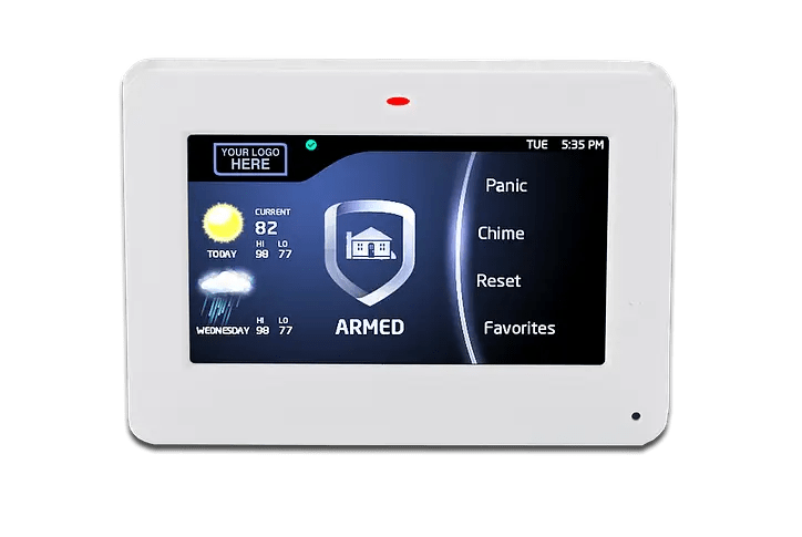 Dmp Touch Screen Keypad Wireless - Colorful Pictures - Modern Retina Collection