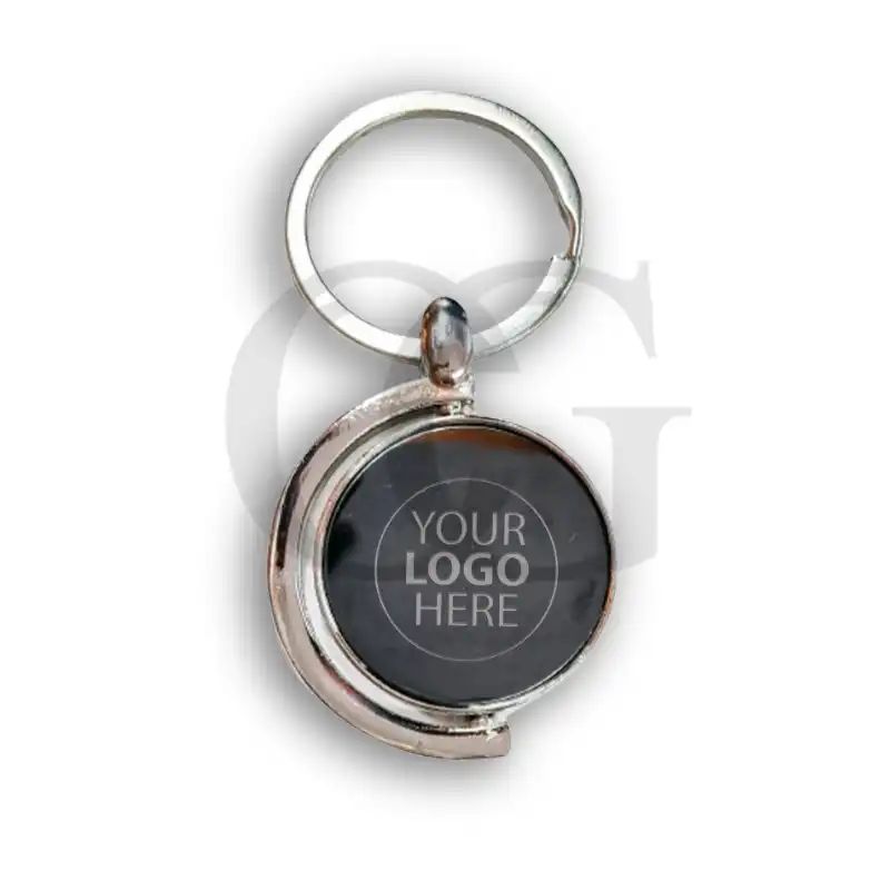 Round Keychain Gifting Source - Classic Geometric Background - Mobile