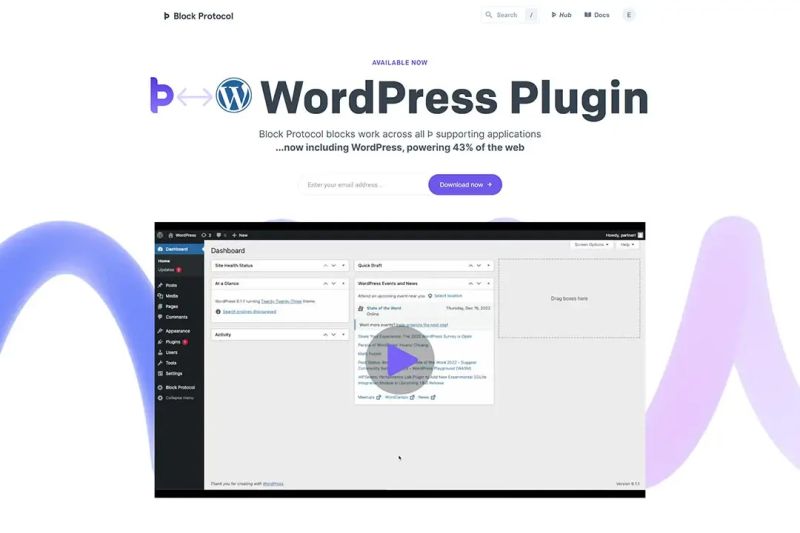 Block Protocol For Wordpress Plugin Announcement R Blockprotocol - Premium Full HD Mountain Illustrations | Free Download
