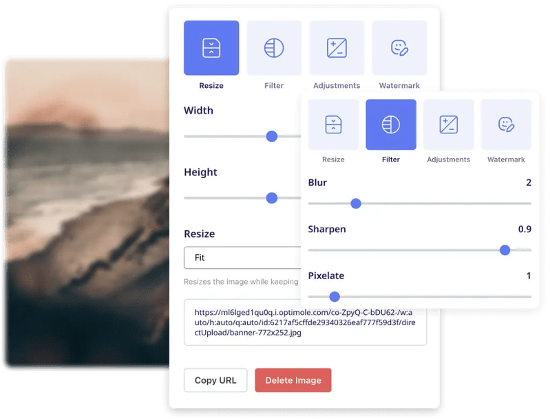 Digital Asset Management Optimole - Retina Ocean Pictures for Desktop