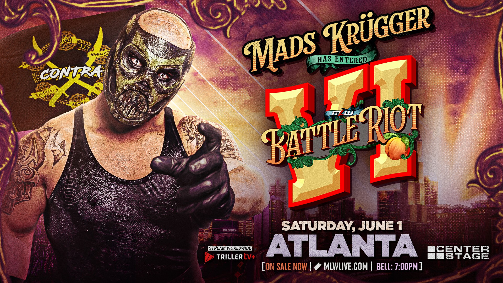 Mads Krule Krugger is coming to Atlanta to RIOT