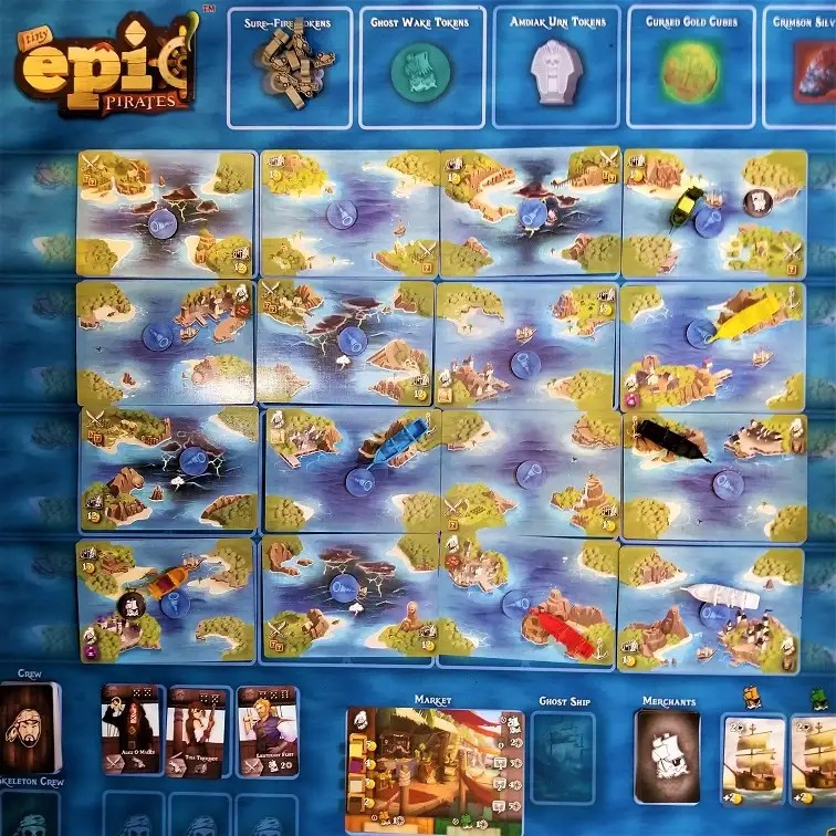 Tiny Epic Pirates - Ocean Photo Collection - High Resolution Quality