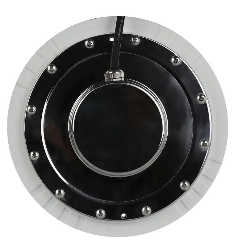 210mm Plastic Recessed Pool Light - Dark Illustrations - Professional Full HD Collection