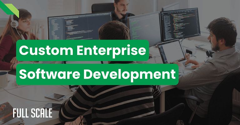 Custom Enterprise Software Development A Comprehensive Guide - Minimal Illustrations - Classic HD Collection