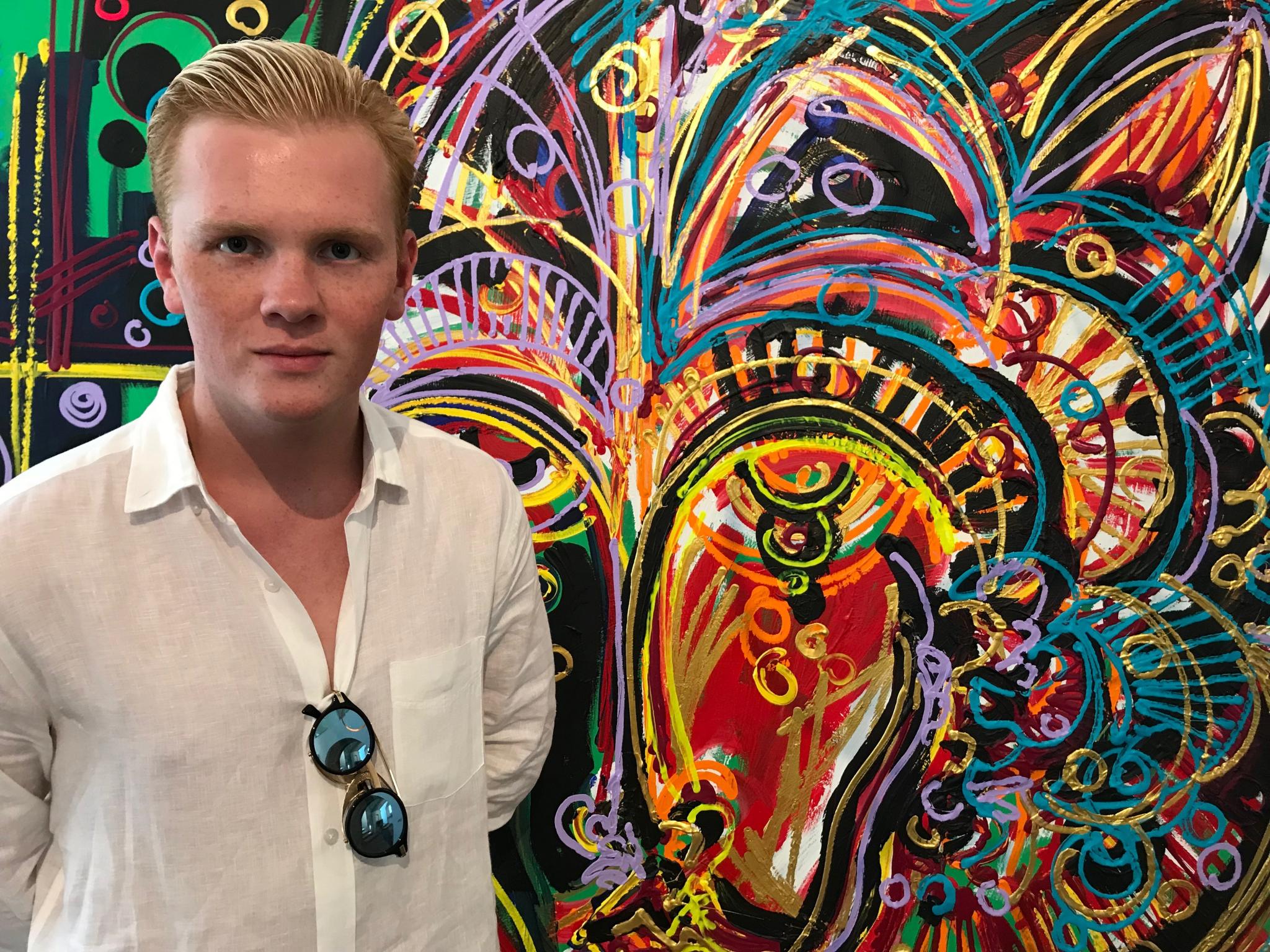 Leon Lowentraut In Der Gerhardt Braun Gallery