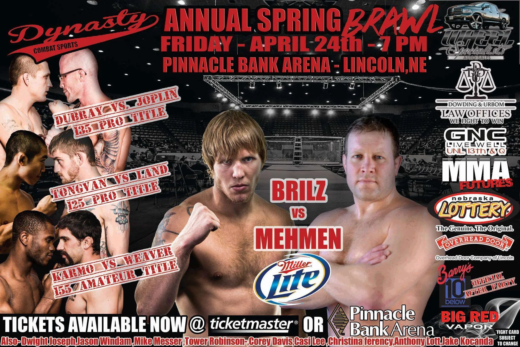 Spring Brawl Poster