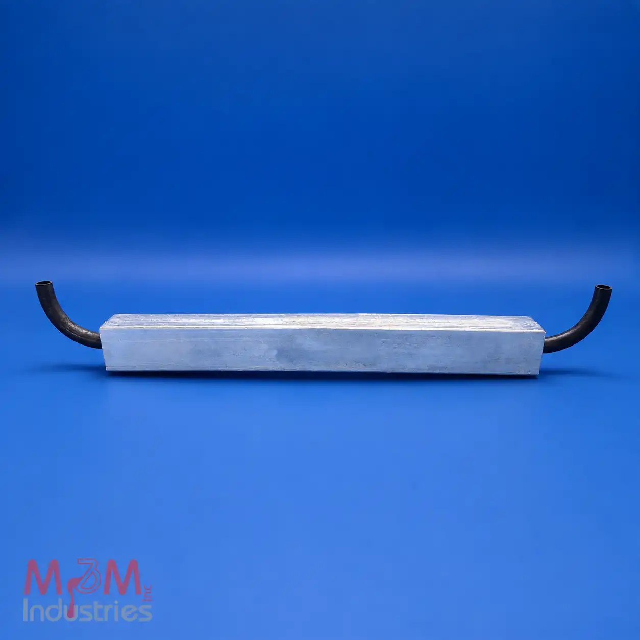 MM-B-290-7 Aluminum Sacrificial Anode, Measuring 68″ x 7″ x 7″, MIL-A-24779 or MA-3 Aluminum Alloy, net weight of 290 lbs. Made in USA by M&M Industries.