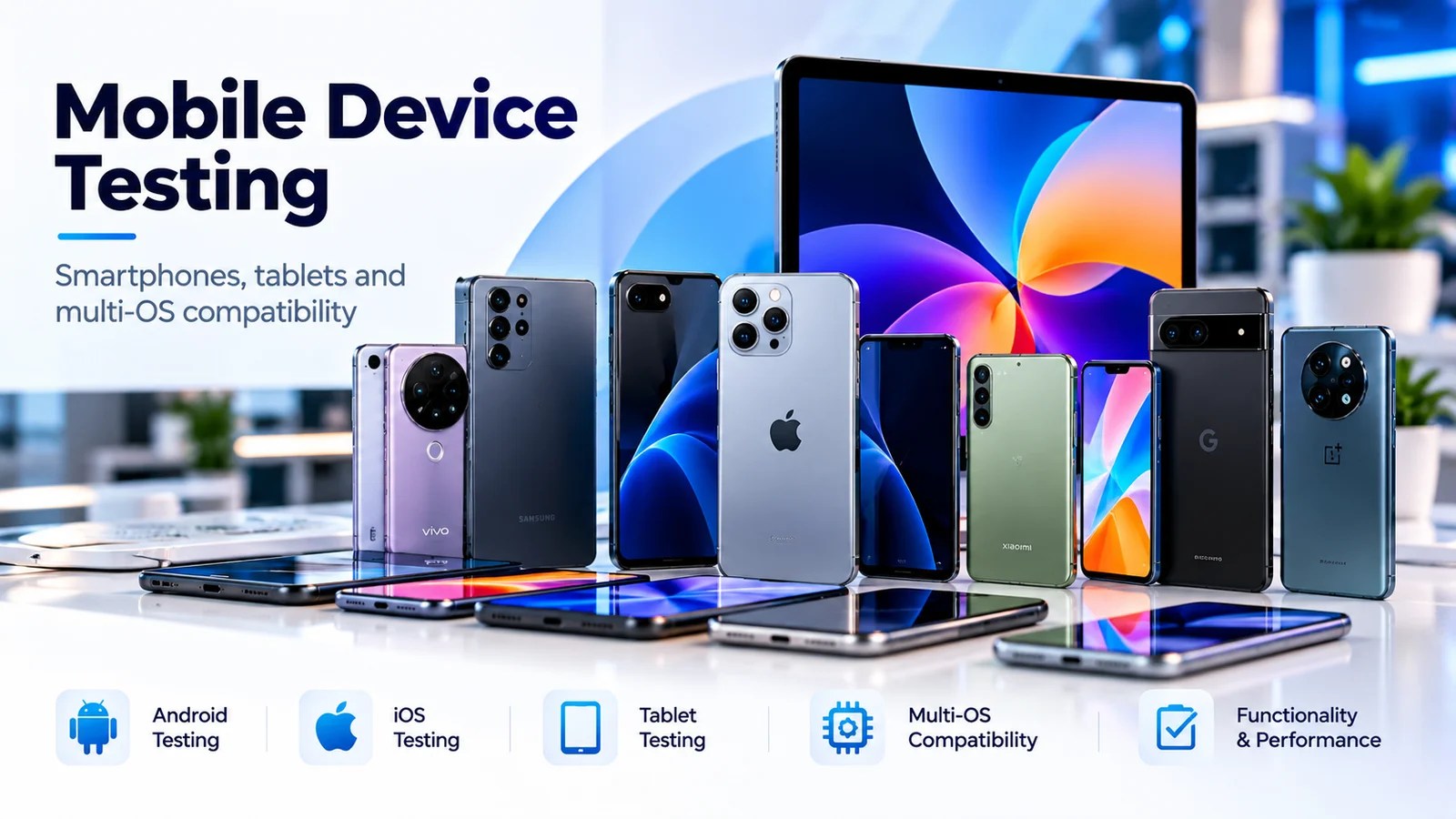 Mobile device testing