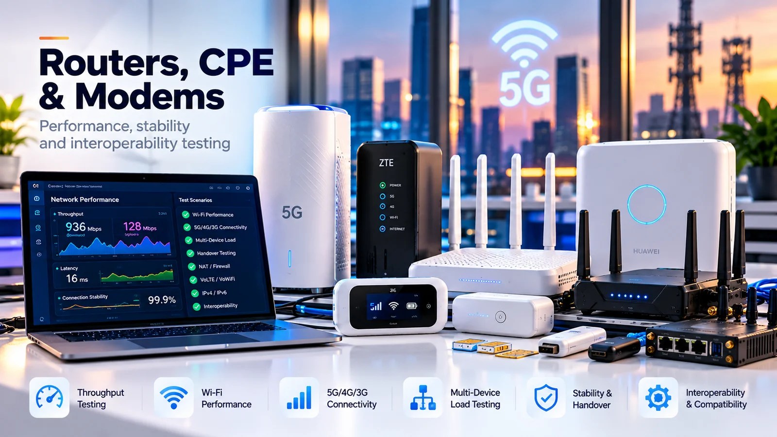 Mobile device testing