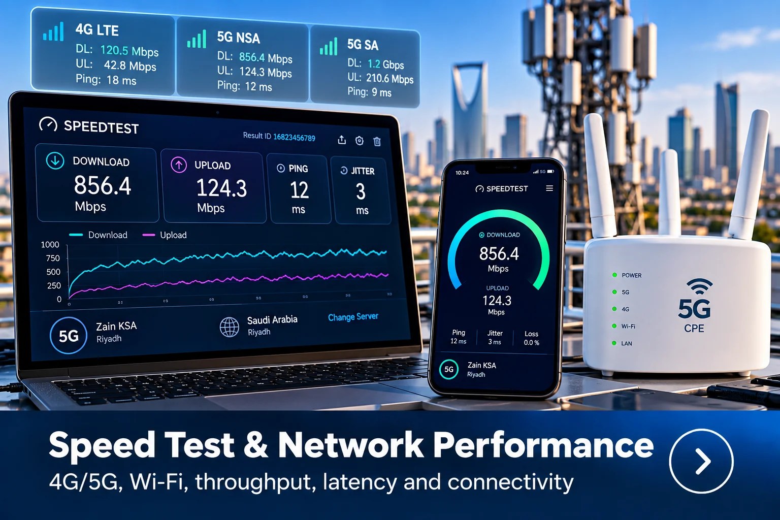 Network performance testing