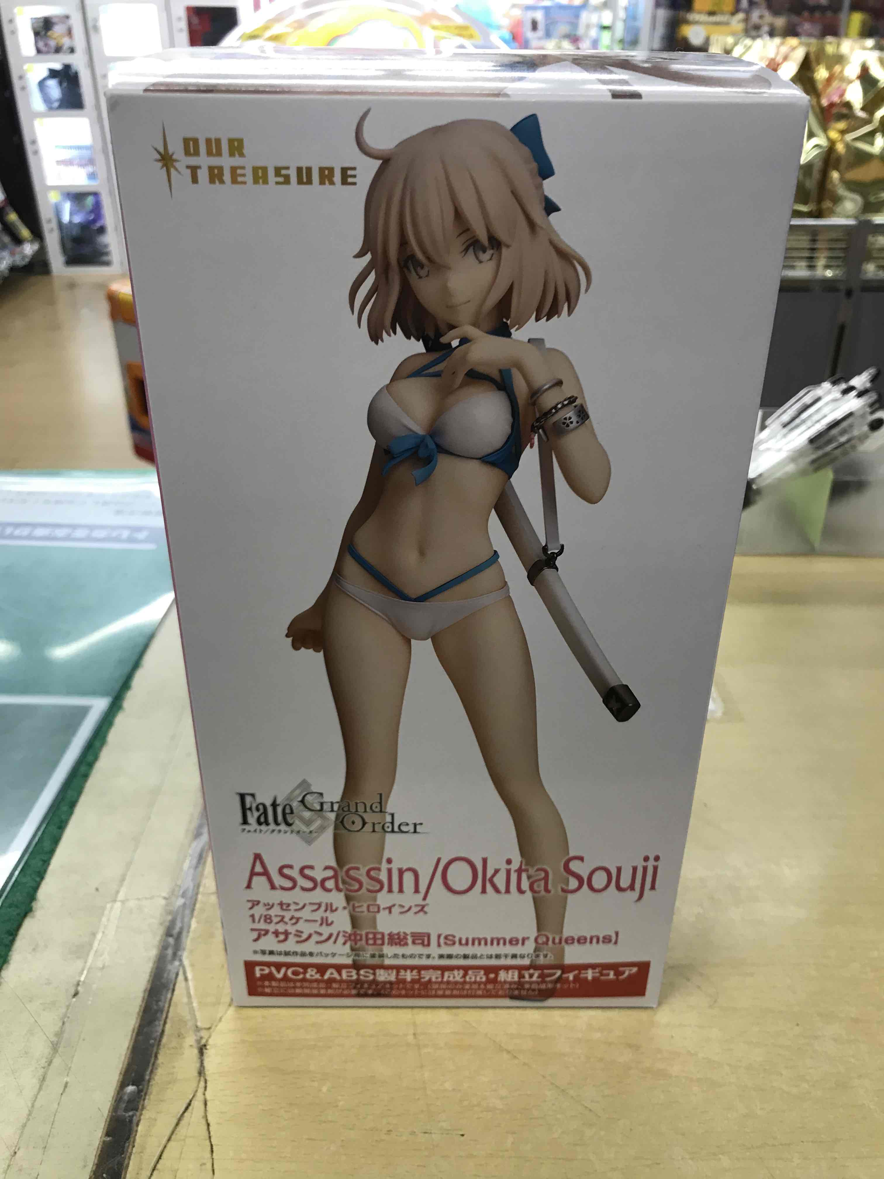 FGO アサシン/沖田総司 [Summer Queens]1/8完成品フィギュア Amazon.co.jp: Fate/Grand Order アサシン/沖田総司 [Summer