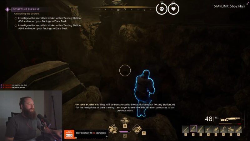 exit of the first secret lab