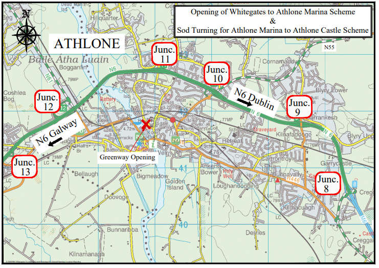 New Athlone Greenway To Be Officially Opened Next Month Midlands 103.