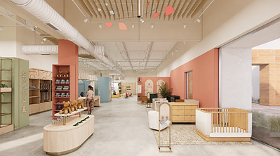 Babyletto OC Store Rendering Babyletto OC Store Rendering