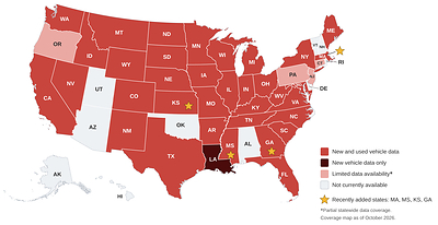 Cross-Sell Reports, State Coverage Map: With the addition of Massachusetts data, Cross-Sell Reports now offers the most up-to-date market intelligence data for 40 states.