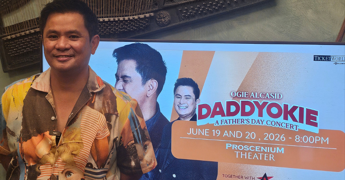 Ogie Alcasid Pays Tribute to Fathers in Daddyokie Concert