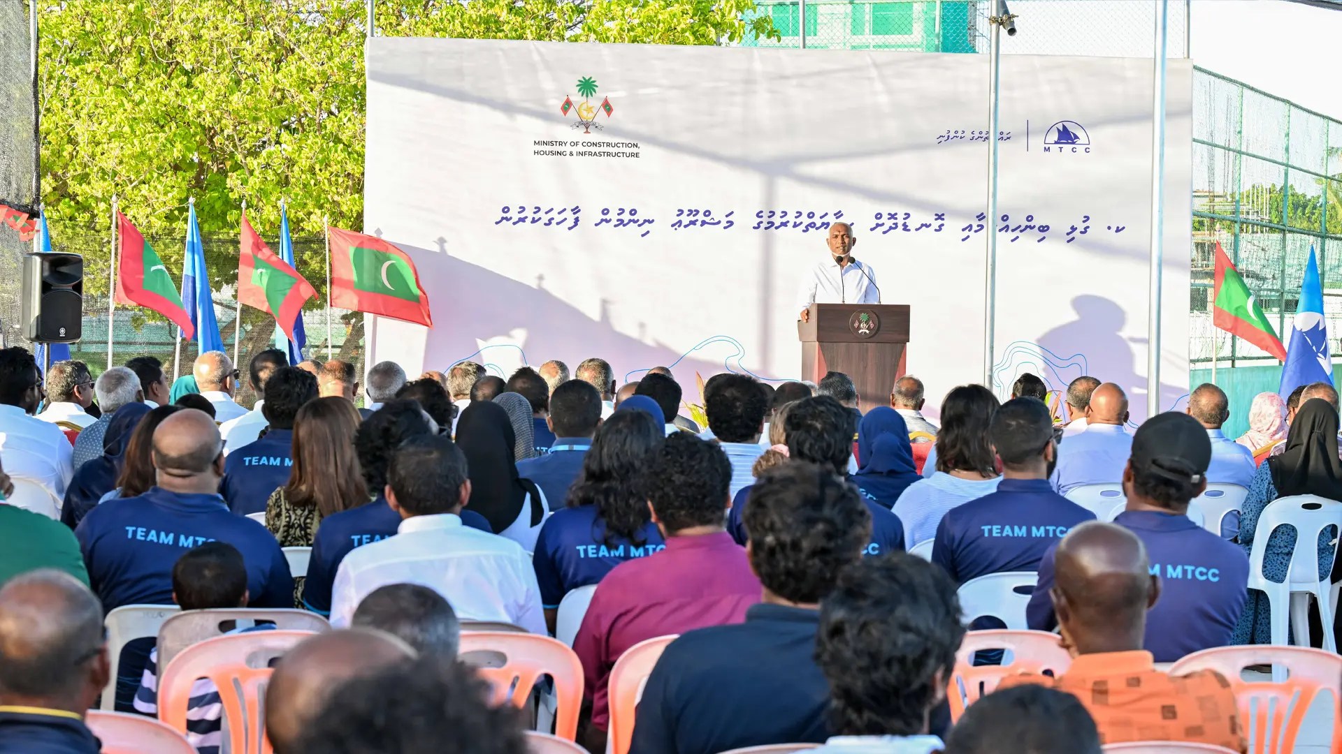 Muizzu Hails Gulhi Land Reclamation as ‘Foundation for Future Development’