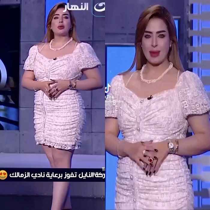 منى العمدة اغراء واثارة على شاشة التلفزيون