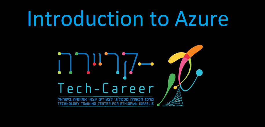 Introduction to Azure session - Tech-carrer