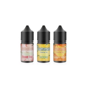 淡香 SUMMER 花果茶煙油 (0-50mg) 以清新花果茶香為主，適合喜愛清淡口感的用戶。